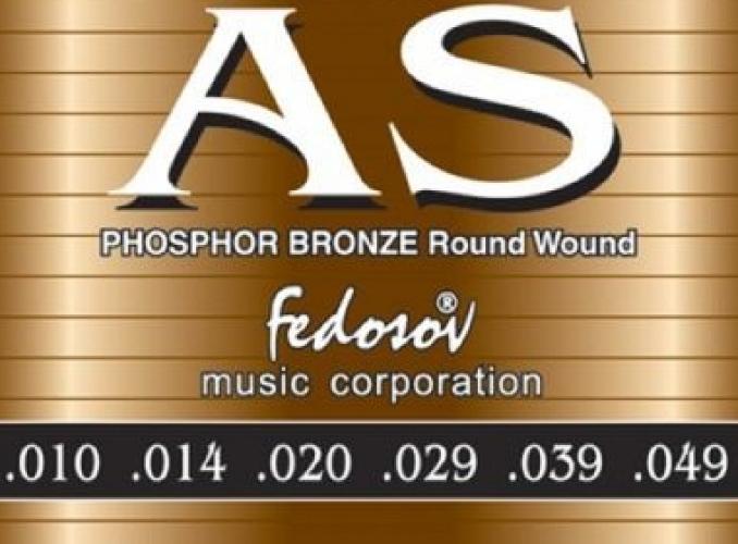 Струны PHOSPHORBRONZE Round Wound Extra Light ( .010-.049, 6 стр., бронзовая навивка на граненом кер