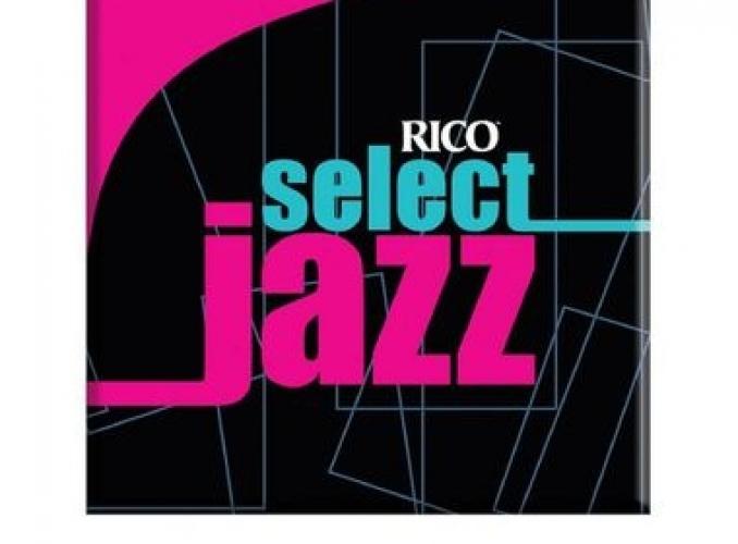 Трости для саксофона альт Rico RSF10ASX2H Select Jazz, размер 2, жесткие (Hard), 10шт