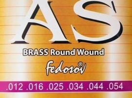 Струны BRASS Round Wound Medium Light ( .012-.054, 6 стр., латунная навивка на граненом керне)0   18