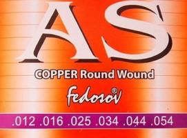 Струны COPPER Round Wound Medium Light ( .012-.054, 6-стр., медная навивка на граненом керне)0   186