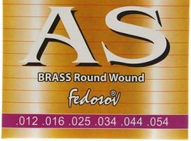 Струны BRASS Round Wound Medium Light ( .012-.054, 6 стр., латунная навивка на граненом керне)   145