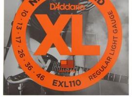 Струны D`Addario для электрогитары Regular Light 10-46