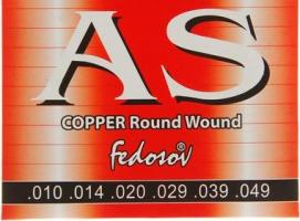 Струны COPPER Round Wound Extra Light ( .010-.049, 6-стр., медная навивка на граненом керне)   14531
