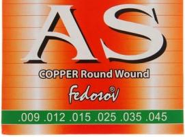 Струны COPPER Round Wound Super Light ( .009-.045, 6-стр., медная навивка на граненом керне)   14531