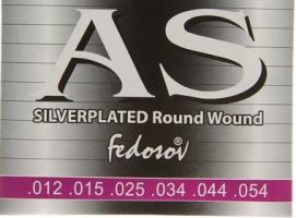 Струны SILVERPLATED Round Wound Medium Light ( .012-.054, 6 стр., навивка из посеребр. меди на гране