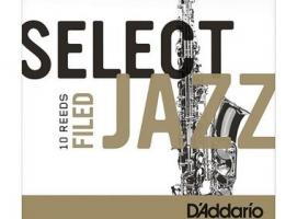 Трости для саксофона альт Rico RSF10ASX3S Select Jazz, размер 3, мягкие (Soft), 10шт