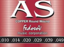 Струны COPPER Round Wound Extra Light ( .010-.049, 6-стр., медная навивка на граненом керне)0   1864